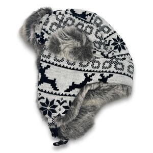 Lumberjack Aviator Hat Supple Faux Fur Winter Ski Trooper Trapper Ear Flap Cap
